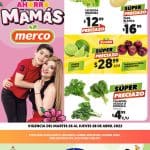 Ofertas Merco frutas y verduras del 26 al 28 de abril 2022