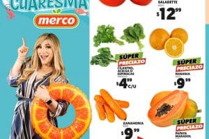 Frutas y Verduras Merco del 5 al 7 de abril 2022