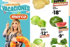 Ofertas Merco frutas y verduras del 19 al 21 de abril 2022