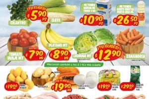 Frutas y Verduras Mi Tienda del Ahorro del 26 al 28 de abril 2022