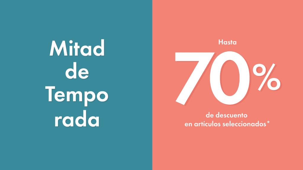 C&A: hasta 70% de descuento en rebajas Mitad de Temporada 2022