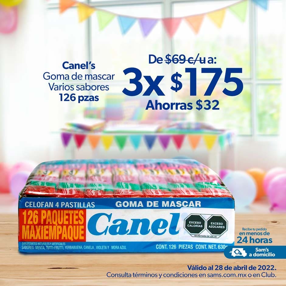 Promociones Sams Club Día del Niño 2022: 6×5 en dulces y mas ofertas 7