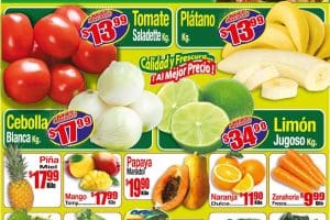 Ofertas Súper Guajardo frutas y verduras 5 y 6 de abril 2022