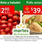 Ofertas Martes de Frescura Walmart 5 de abril 2022