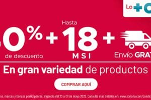 Ofertas Soriana Hot Sale 2022: Hasta 40% de descuento + 18 MSI