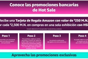 Amazon Hot Sale 2022: Promociones Bancarias del 23 al 31 de mayo