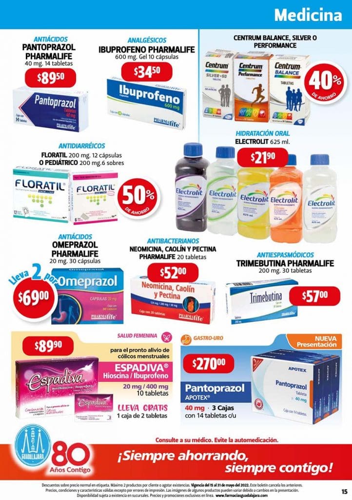 farmacias guadalajara folleto mayo 18 15