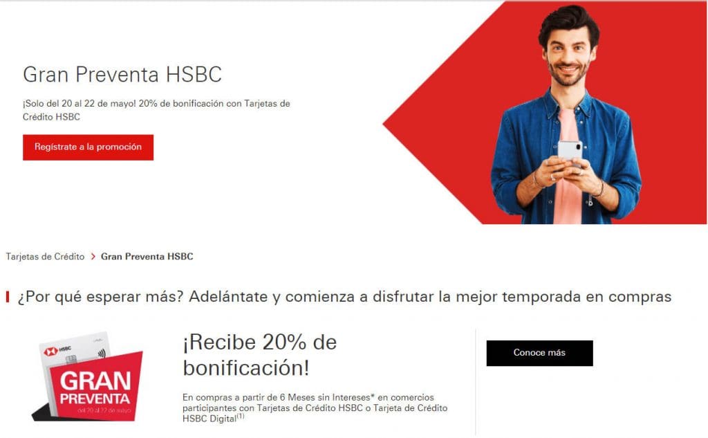Promociones HSBC Hot Sale 2022: hasta 30% de bonificación 2