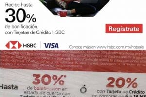 Promociones HSBC Hot Sale 2022: hasta 30% de bonificación