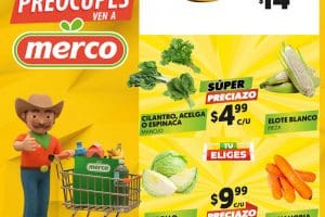 Frutas y Verduras Merco del 24 al 26 de mayo 2022