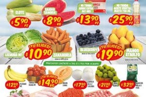 Ofertas Mi Tienda del Ahorro frutas y verduras del 17 al 19 de mayo 2022