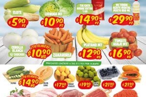 Ofertas Mi Tienda del Ahorro frutas y verduras del 24 al 26 de mayo 2022