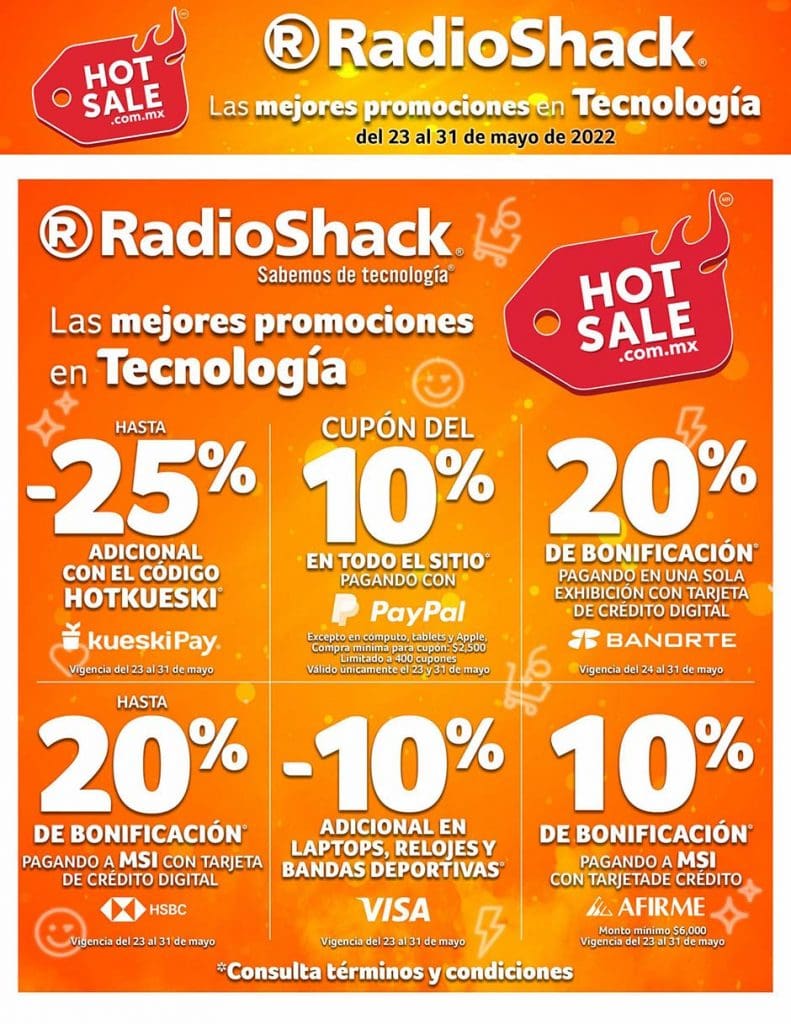 Folleto Radio Shack Hot Sale 2022 del 23 al 31 de mayo 10