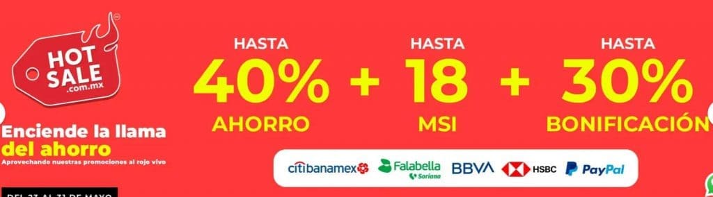 Ofertas Sodimac Hot Sale 2022: 40% de ahorro + 18 MSI 11