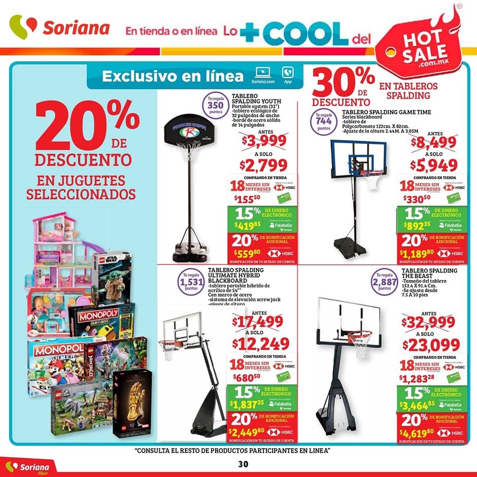 Folleto Soriana Hot Sale del 23 al 31 de mayo 2022 30