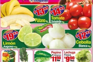 Ofertas Súper Guajardo frutas y verduras 10 y 11 de mayo 2022