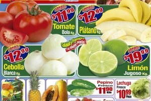 Ofertas Súper Guajardo frutas y verduras 17 y 18 de mayo 2022