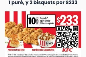 Ofertas KFC promociones y descuentos 2023