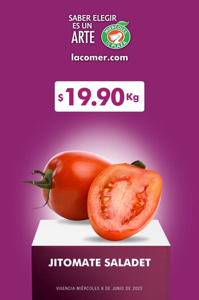 Ofertas La Comer Miércoles de Plaza 8 de junio 2022