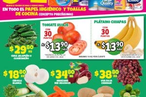 Ofertas Soriana Mercado frutas y verduras 21 y 22 de junio 2022