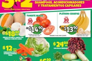 Ofertas Soriana Mercado frutas y verduras 28 y 29 de junio 2022