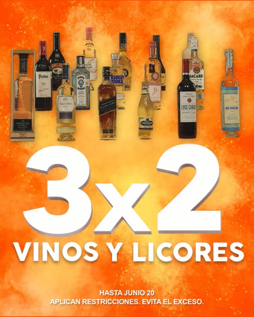 Temporada Naranja 2022: 3×2 en vinos y licores