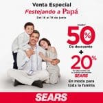 Venta Especial Sears Día del Padre del 16 al 19 de junio 2022
