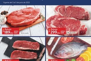 Ofertas Walmart carnes frutas y verduras del 3 al 5 de junio 2022