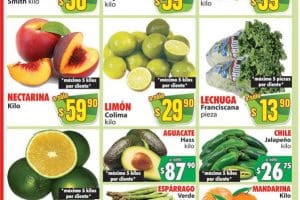 Ofertas Casa Ley frutas y verduras 26 y 27 de julio 2022