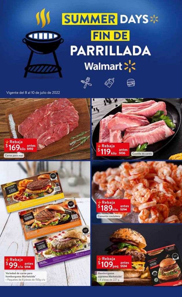 Ofertas Walmart Carnes Frutas y Verduras del 8 al 10 de julio 2022 5