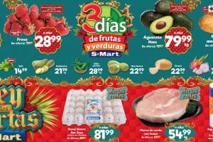Ofertas S-Mart frutas y verduras del 12 al 14 de julio 2022