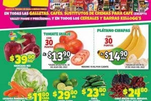 Folleto Soriana Mercado frutas y verduras del 19 al 21 de julio 2022