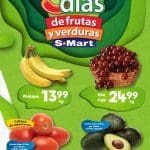 Ofertas S-Mart frutas y verduras del 2 al 4 de agosto 2022