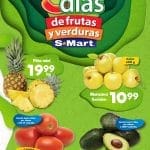Ofertas S-Mart frutas y verduras del 23 al 25 de agosto 2022