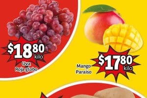 Ofertas Soriana Mercado frutas y verduras 23 y 24 de agosto 2022