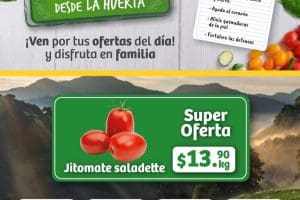 Ofertas Super Kompras frutas y verduras 23 y 24 de agosto 2022