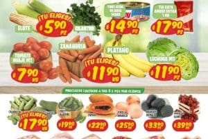 Ofertas Mi Tienda del Ahorro frutas y verduras 15 al 18 de agosto 2022