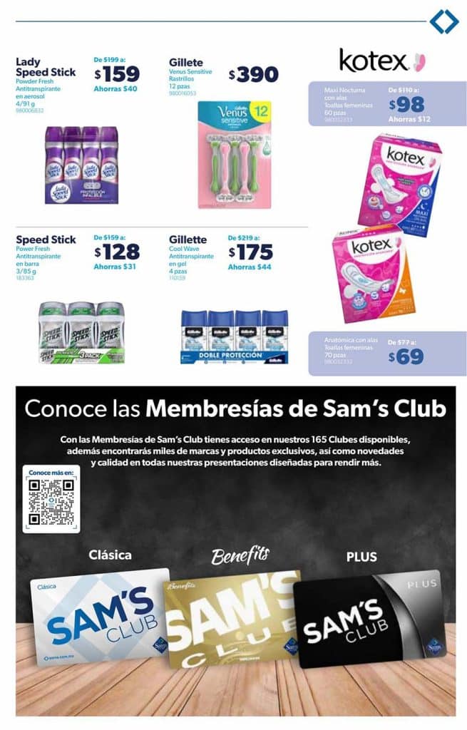 Cuponera Sams Club folleto de ofertas al 19 de septiembre 2022 35