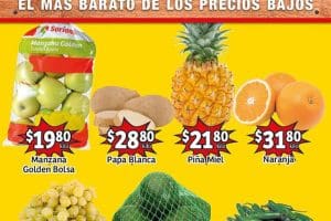 Frutas y Verduras Soriana Mercado 27 y 28 de septiembre 2022