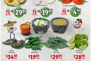 Soriana Mercado: frutas y verduras fin de semana 16 al 19 de septiembre 2022