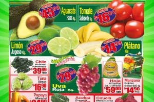 Frutas y Verduras Súper Guajardo 13 y 14 de septiembre 2022