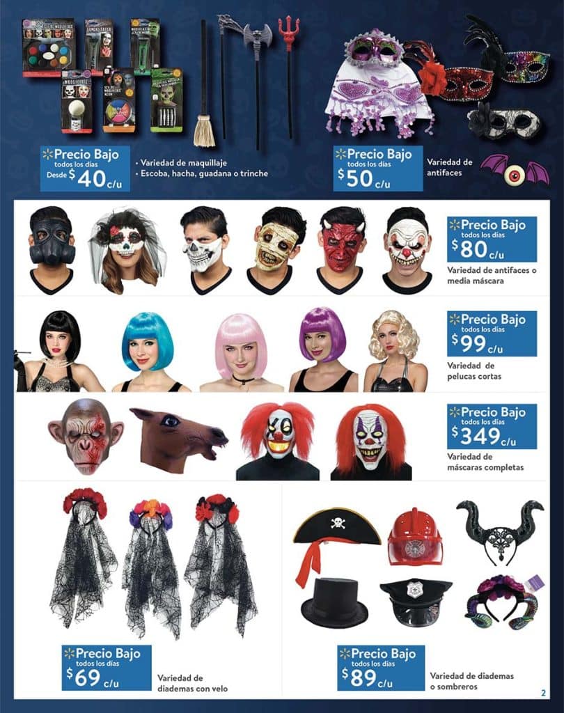 Folleto Walmart Halloween 20 de octubre al 10 de noviembre 2022 2