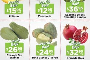 Ofertas HEB frutas y verduras del 11 al 17 de octubre 2022