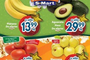 Ofertas SMart frutas y verduras del 25 al 27 de octubre 2022