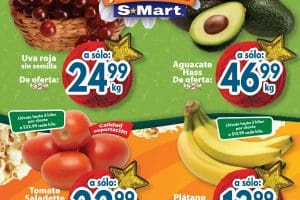 Ofertas SMart frutas y verduras del 4 al 6 de octubre 2022
