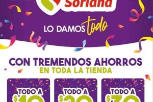 Folleto Soriana Mercado Ofertas de Aniversario al 13 de octubre 2022