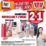 Ofertas Casa Ley Buen Fin 2022: 2x1 en cosméticos Maybelline