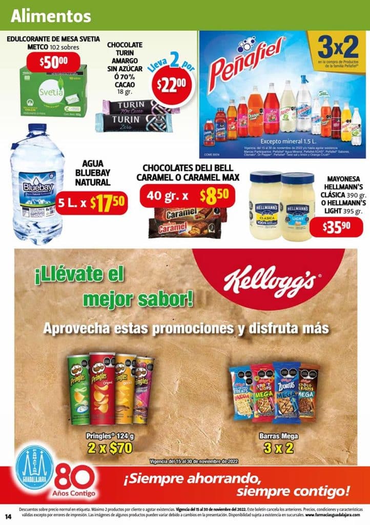 Folleto Farmacias Guadalajara ofertas del 15 al 30 de noviembre 2022 14