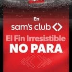 Cuponera Sams Club Buen Fin Irresistible 2022 del 18 al 23 de noviembre