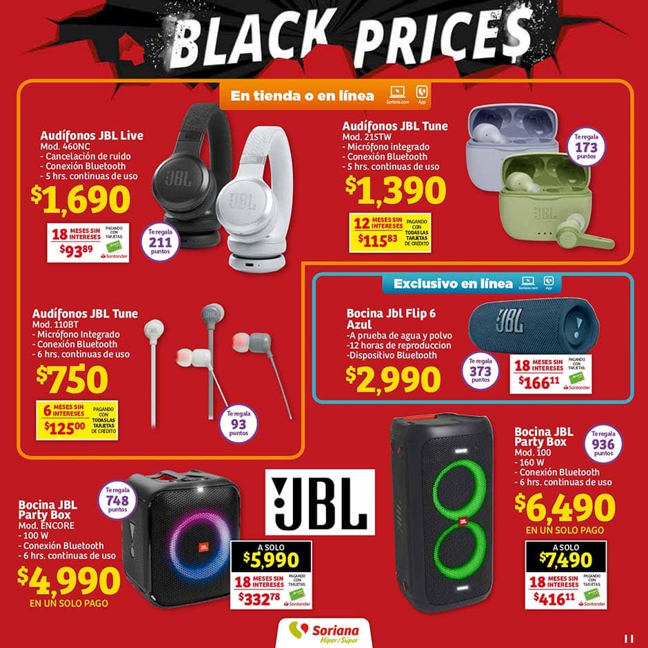 Folleto Soriana Black Prices del 22 al 30 de noviembre 2022 43